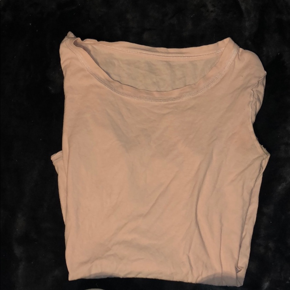 NEVER WORN LIGHT PINK LONG SLEEVE